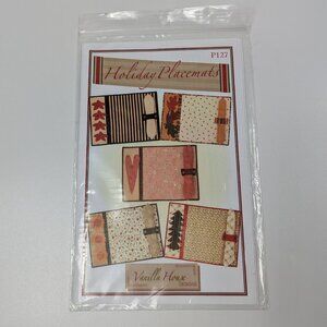 Vanilla House Designs Holiday Placemats #p127 Pattern 2006